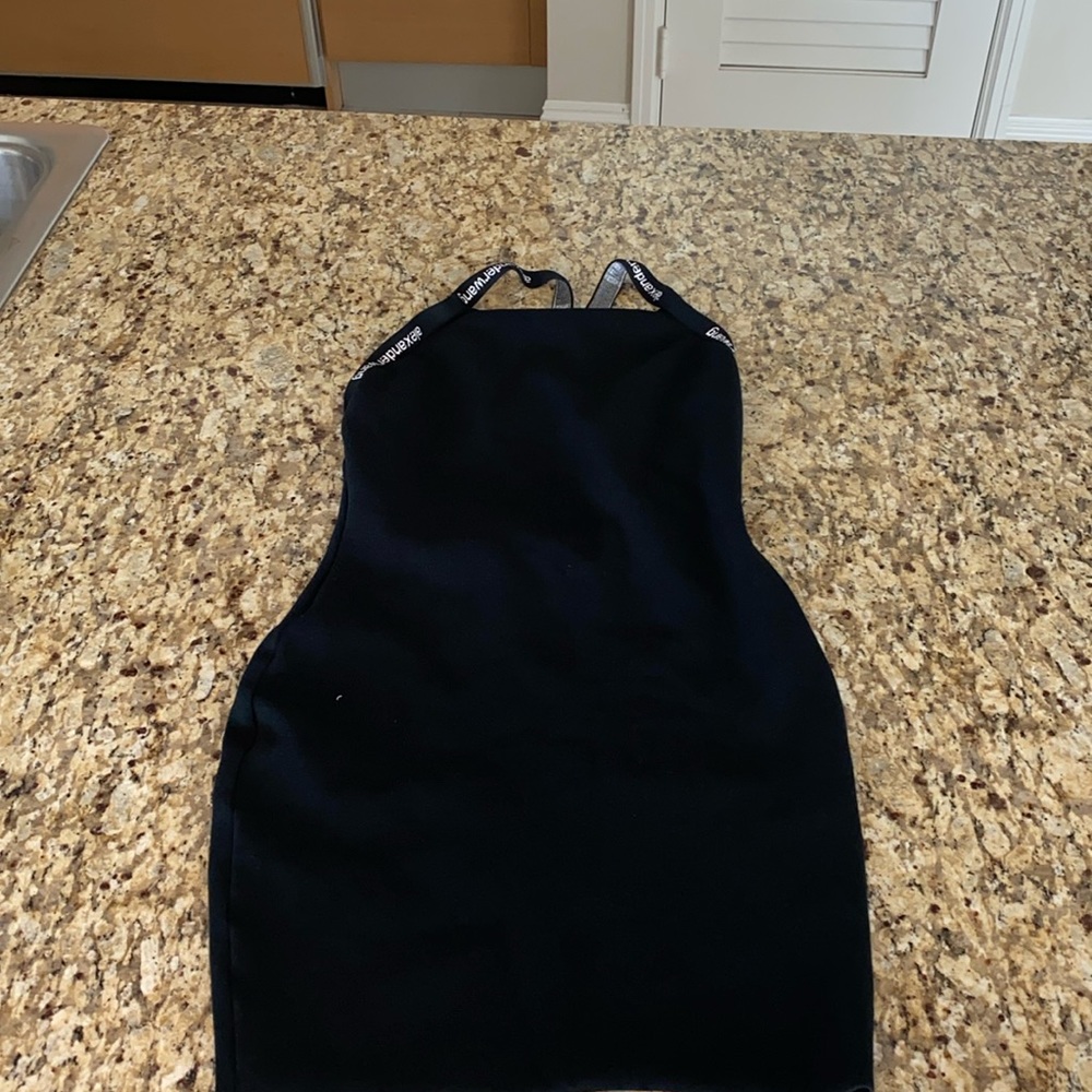 Alexander wang black dress
